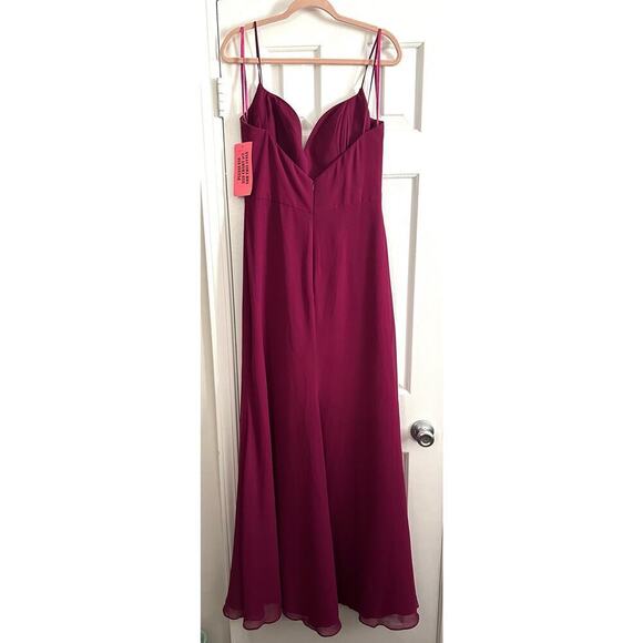 HAYLEY PAIGE OCCASIONS Azalea 5659 Formal Bridesmaid Gown Dress - Sz 10 - NWT - Picture 4 of 6